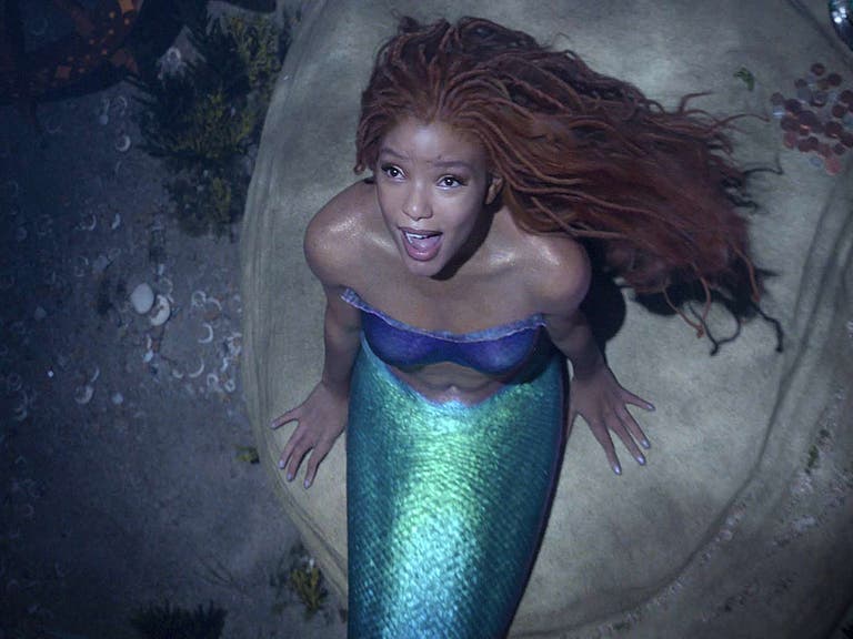 Halle Bailey in "The Little Mermaid" (2023)