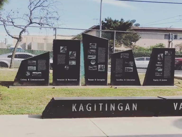 Filipino American WWII Veterans Memorial at Lake Street Park
