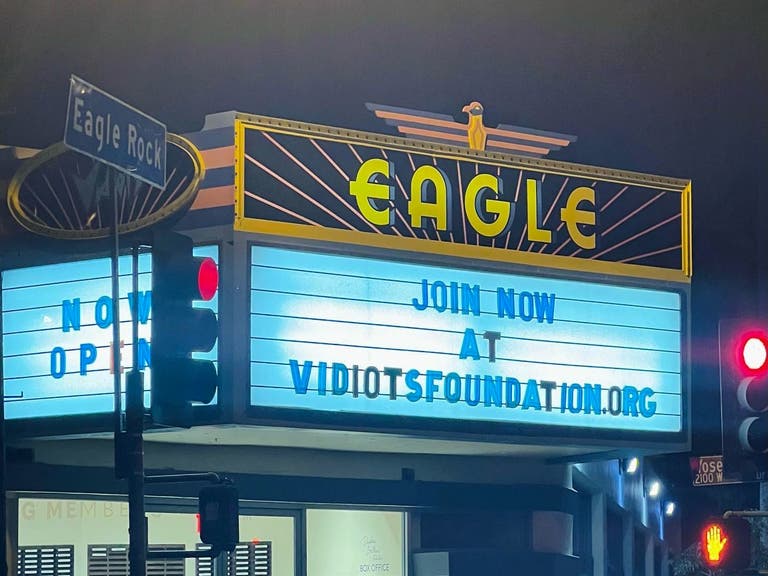 Vidiots at the Eagle Theatre in Eagle Rock