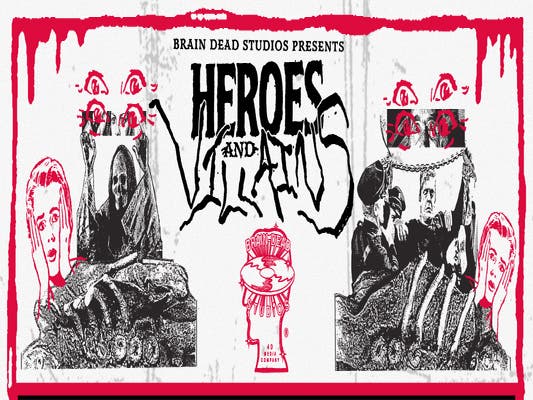 Heroes and Villains 2023 at Brain Dead Studios