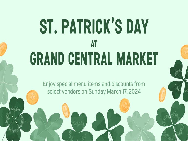 Grand Central Market St. Patrick's Day 2024