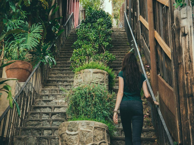 Saroyan Stairs in Hollywood