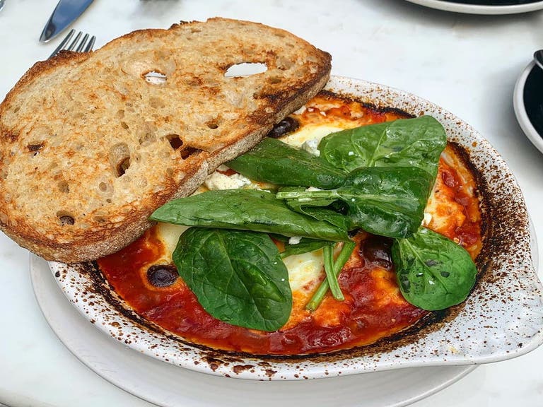  Baked Eggs at Eveleigh | Photo: @dablestables, Instagram
