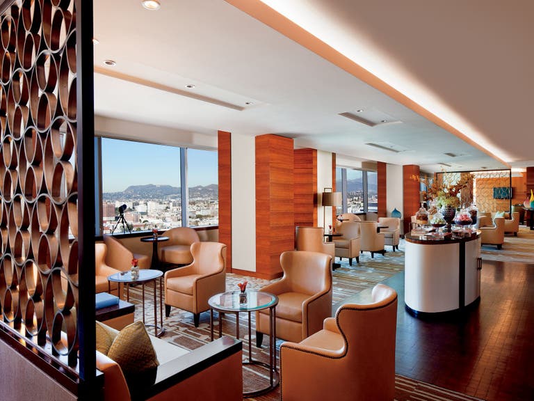 Club Lounge at The Ritz-Carlton Los Angeles