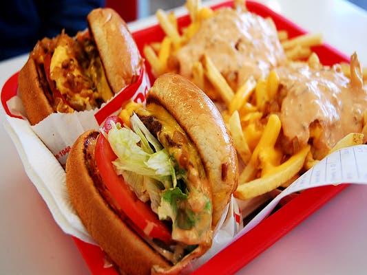 Double-Double Animal Style with Animal Style fries at In-N-Out | Photo courtesy of sota,Flickr