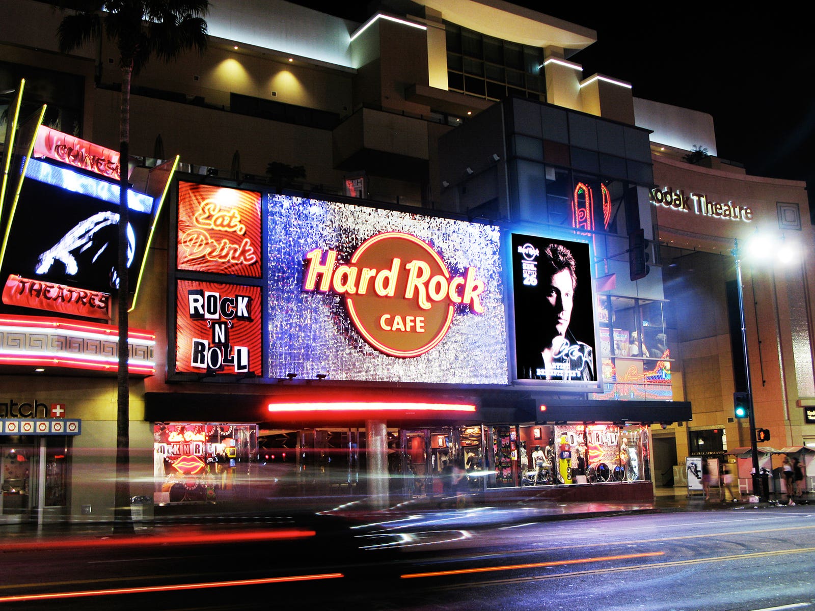 Hard Rock Cafe Hollywood on Hollywood Blvd. | Discover Los Angeles