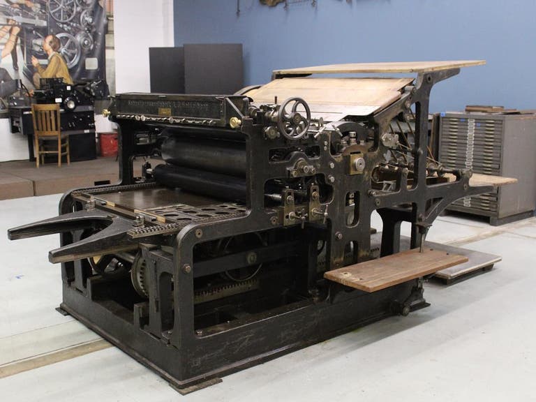Heidelberg Press at the International Printing Museum
