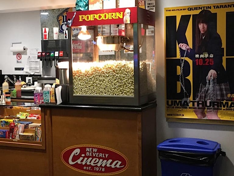 Concessions at The New Beverly Cinema