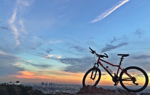 Griffith Park at sunset   |  Photo: Joshua Johnson