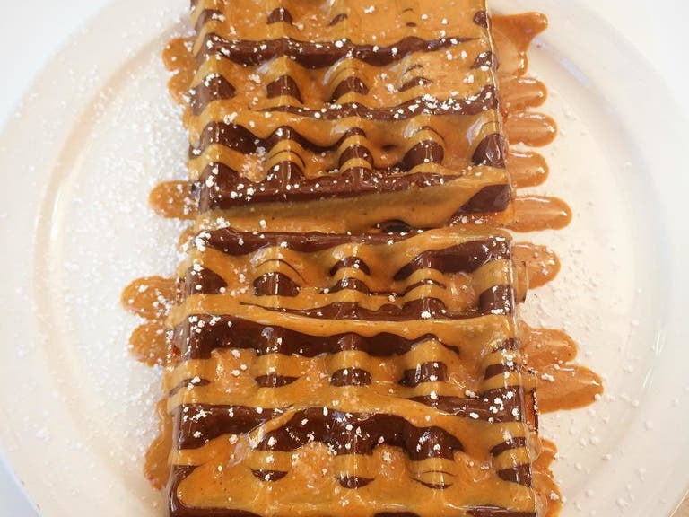 Tommy's Peanut Butter Cup at More Than Waffles | Instagram by @nutritionbysarah