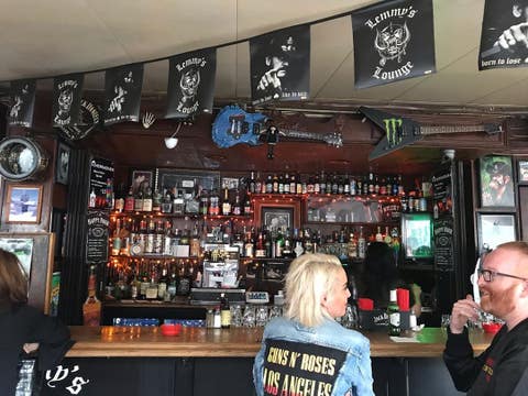 Lemmy's Lounge at Rainbow Bar & Grill on the Sunset Strip