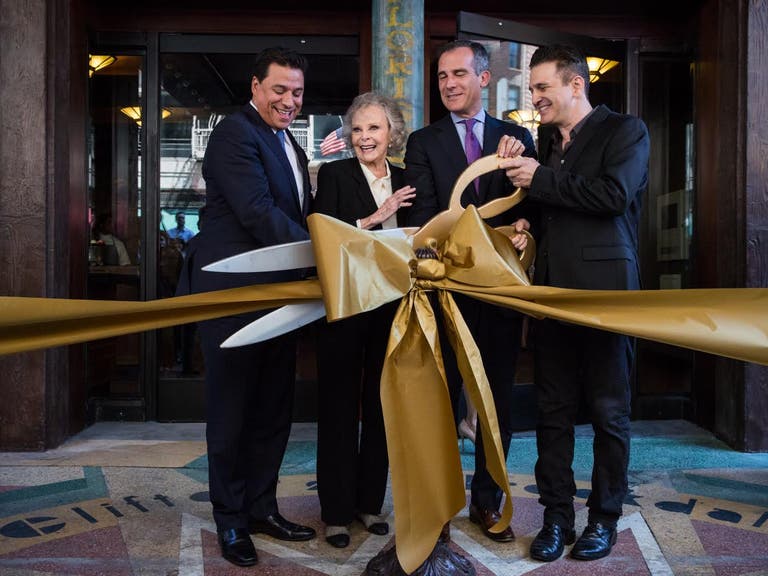 Clifton's Cafeteria Ribbon Cutting