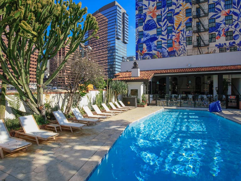 Pool at Hotel Figueroa