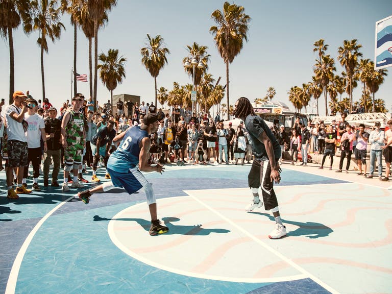 Venice Basketball League in Venice Beach
