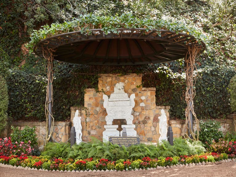 Memorial de la paz en el mundo a Mahatma Gandhi