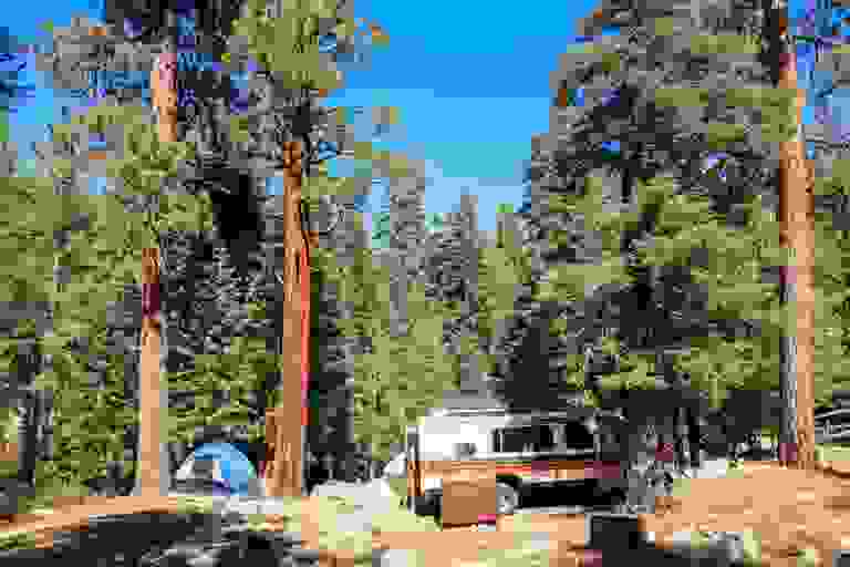 Buckhorn Campground in the Angeles National Forest