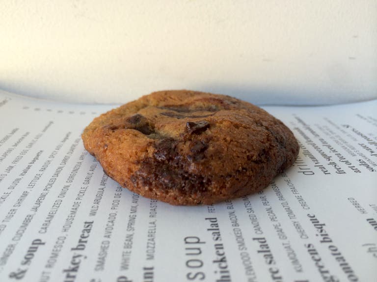 Chocolate chip cookie at Fundamental LA