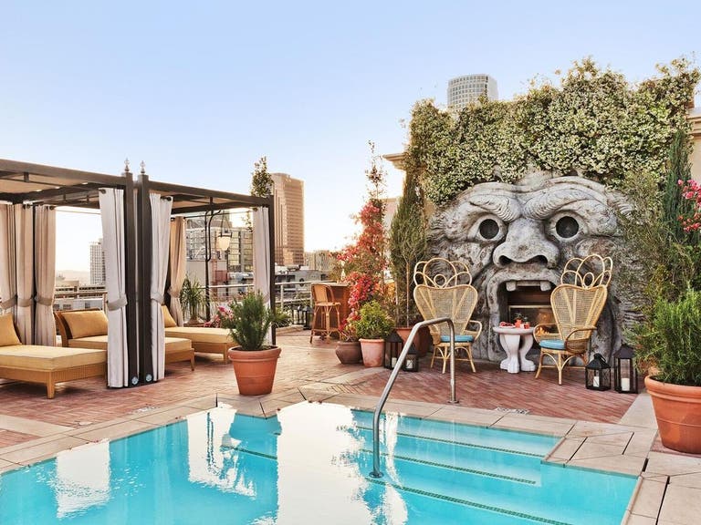 The NoMad Los Angeles Rooftop Pool