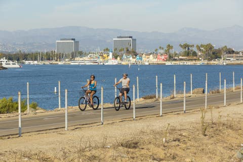 Biking the Marvin Braude Trail in Marina del Rey | Photo: David Zaitz