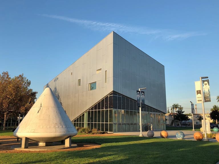 Exterior of the Columbia Memorial Space Center in Downey