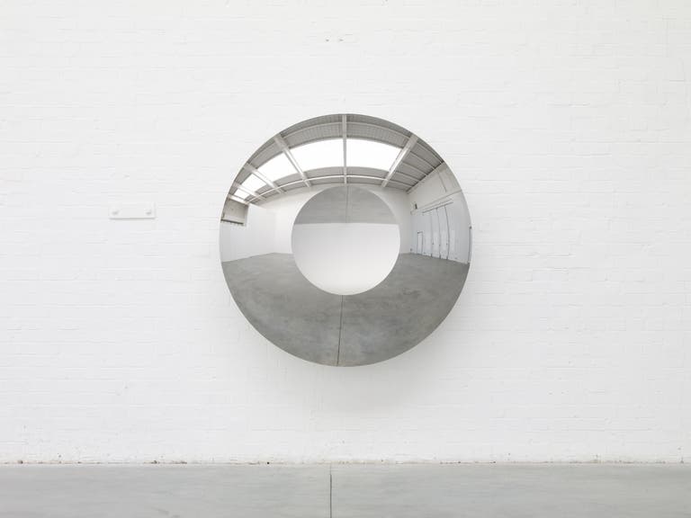 Anish Kapoor "Concave Convex Mirror (Circle)" at Regen Projects