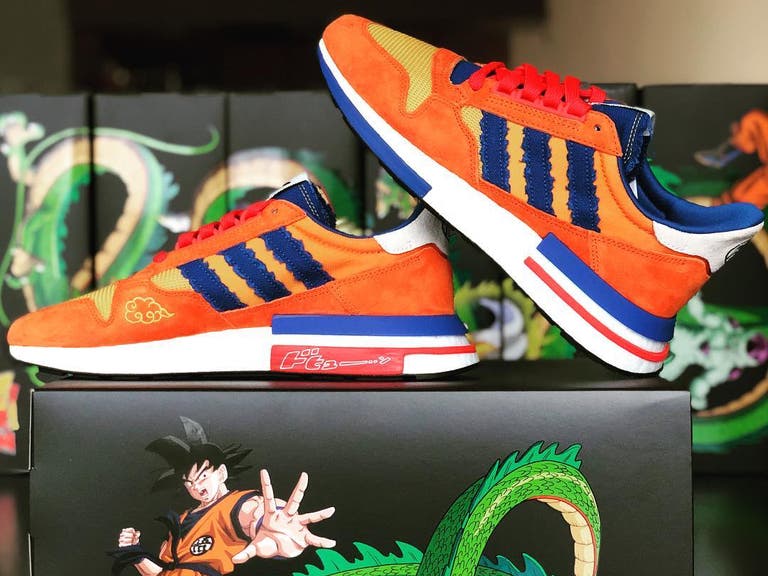 Dragon Ball Z shoes at Adidas Originals