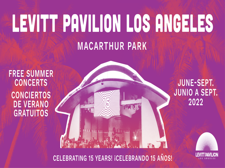 Levitt Pavilion 15th Anniversary Season