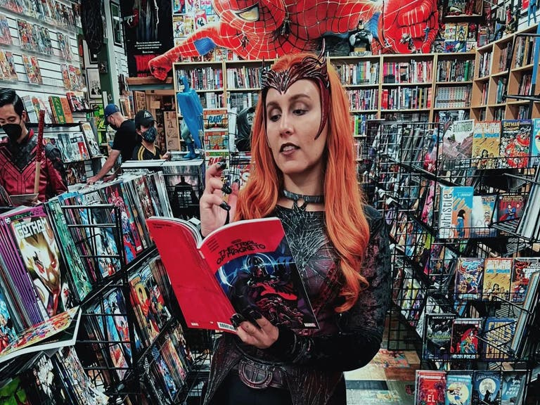 "Scarlet Witch" at House of Secrets in Burbank