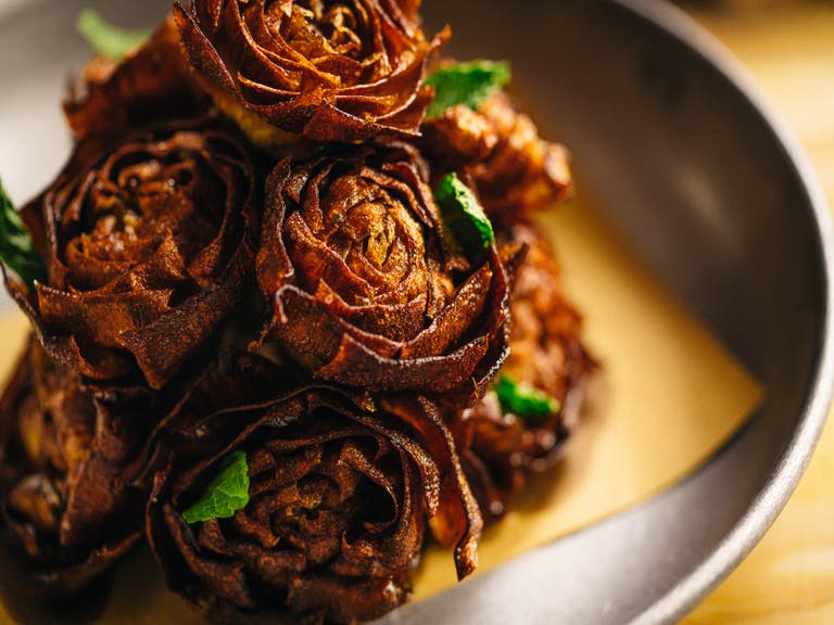 Fried Artichokes at Mother Wolf