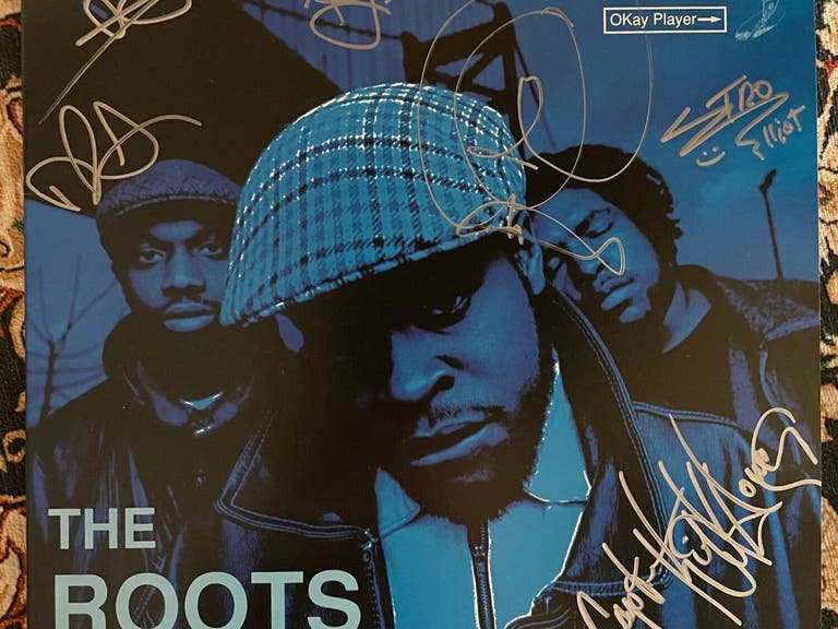 "Do You Want More?!!!??!" signed by The Roots at the GRAMMY Museum Store