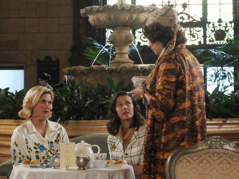 Scene from "Mad Men" in the Rendezvous Court of The Biltmore Los Angeles