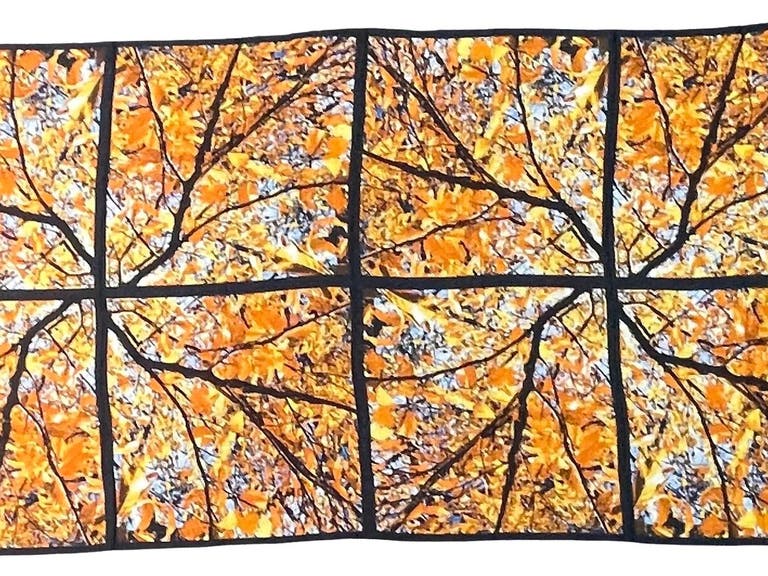 Canter's Deli Ceiling Tile Scarf at the Skirball Cultural Center