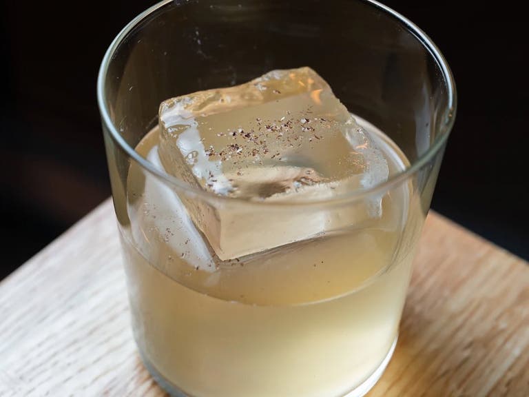 Coconut Milk Punch at Asterid in Downtown LA