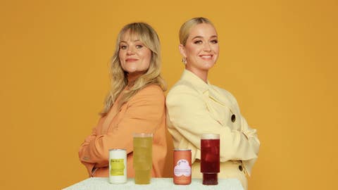 De Soi co-founders Katy Perry and Morgan McLachlan