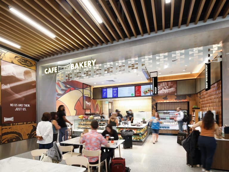 Homeboy Cafe at LAX Terminal 3