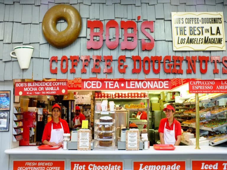 Bob's Coffee & Doughnuts at The Original Farmers Market