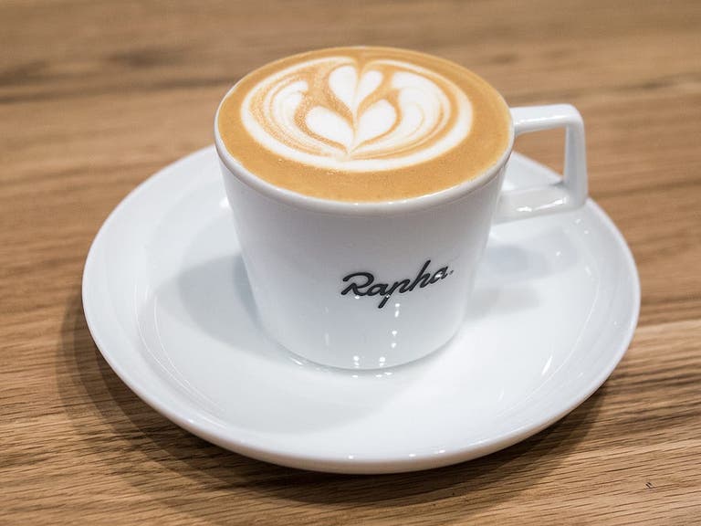 Cappuccino at Rapha Los Angeles