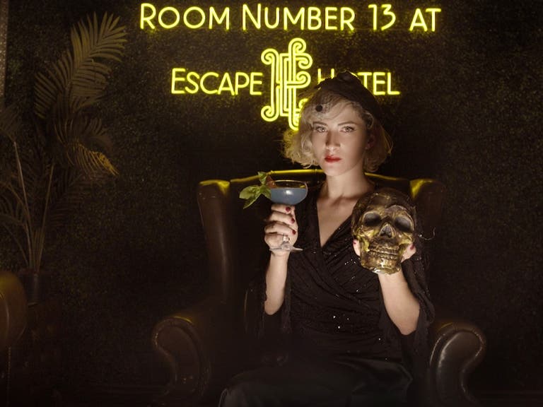 Room Number 13 at Escape Hotel Hollywood
