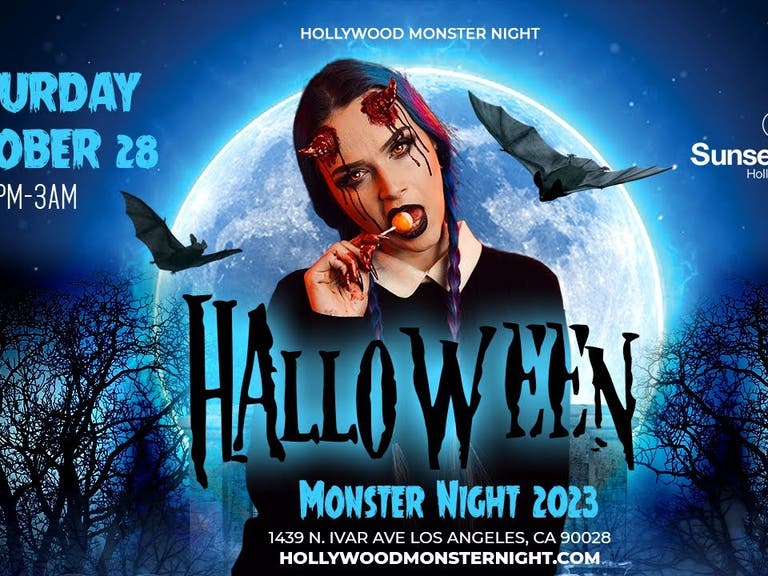 Halloween Monster Night 2023 at Sunset Room Hollywood
