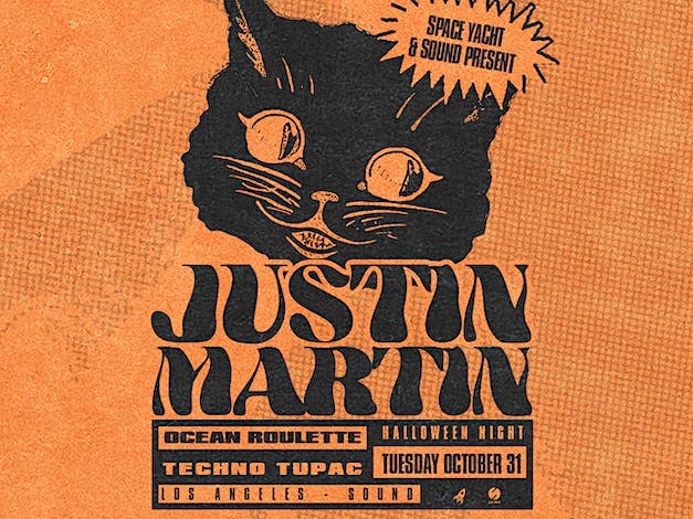 Space Yacht: Justin Martin at Sound Nightclub in Hollywood