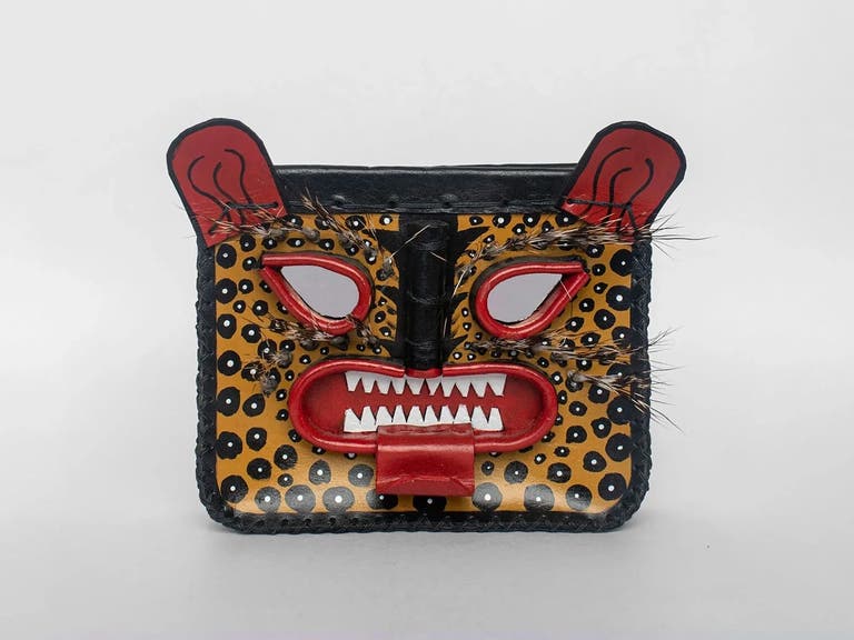 Painted Tecuán Bag by Carla Fernández at Craft Contemporary