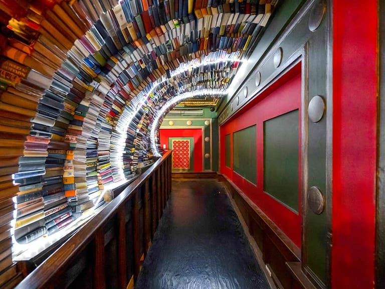 Book Tunnel at The Last Bookstore