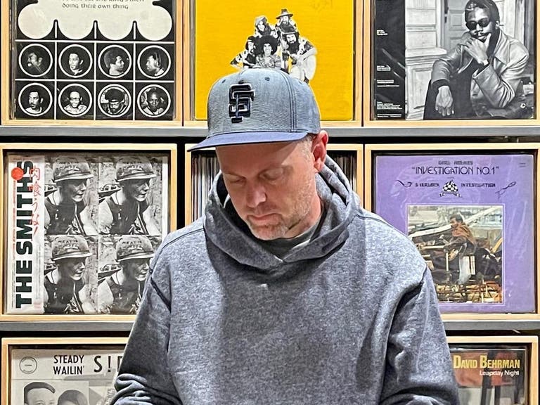 DJ Shadow at Rappcat in Highland Park