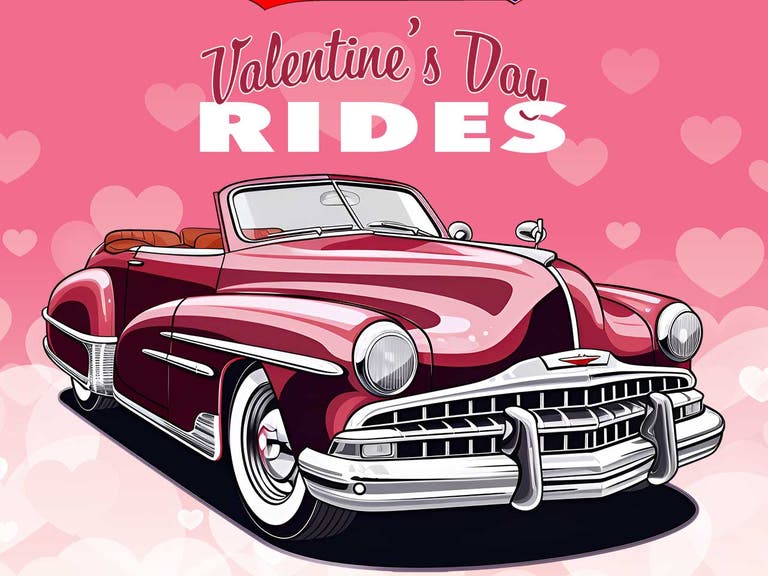 Sunday Sweetheart Valentine's Rides at the Zimmerman Automobile Driving Museum