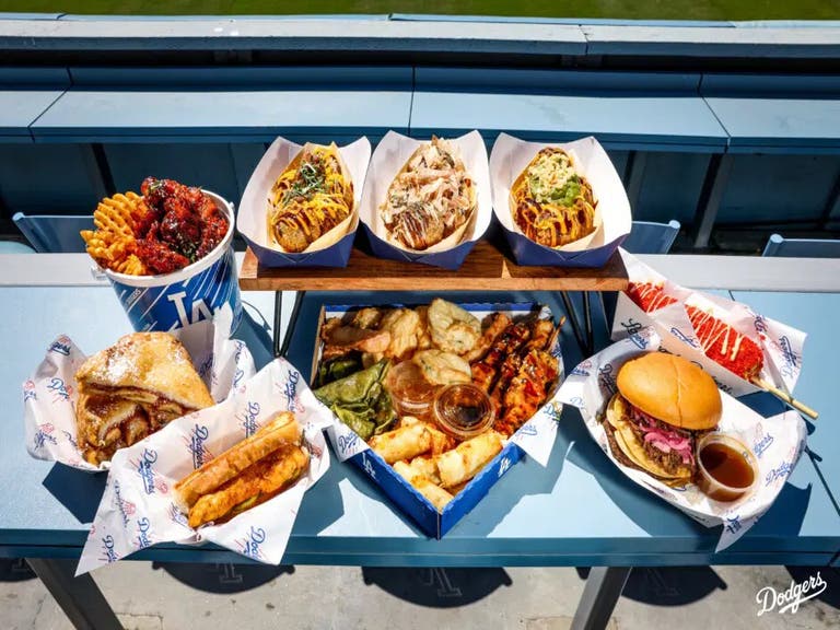 New food items at Dodger Stadium for the 2024 season