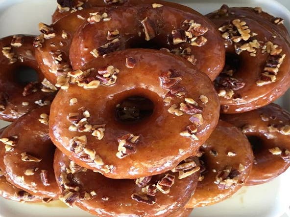 Sticky Oat Donuts at Friends & Family