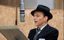Frank Sinatra singing at Capitol Studios