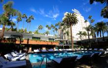 Hollywood Roosevelt Hotel Tower and Tropicana Pool