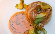 Vegetable Pithivier at Bon Temps in the Arts District